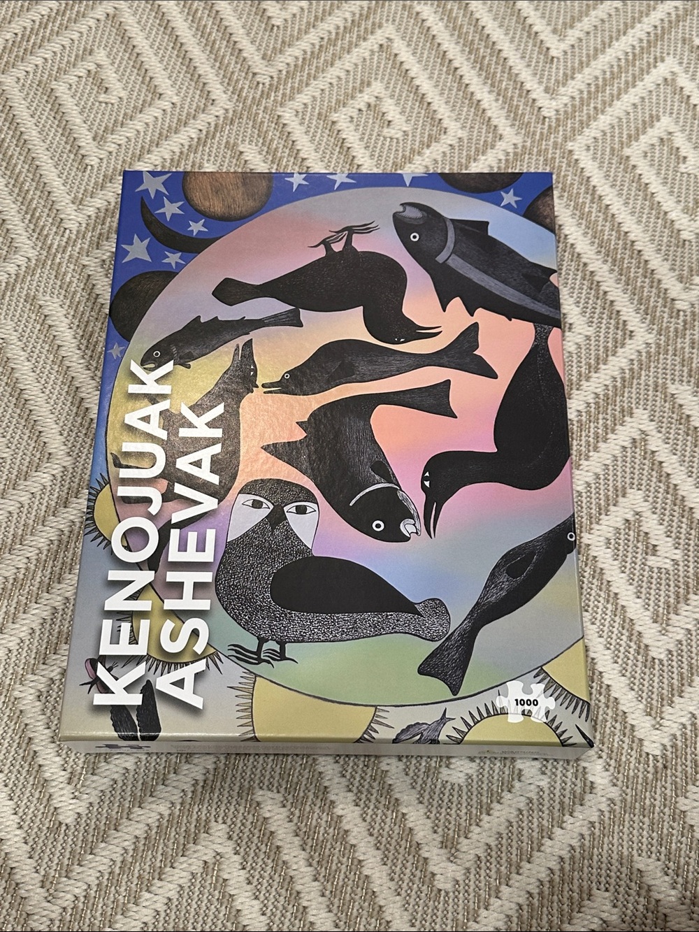Pomegranate- Kenojuak Ashevak: Siilavut, Nunavut 1000 Piece Puzzle